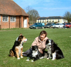 Barbara Sykes & dogs