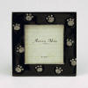 White Cat Paws/Black Pewter Cat Picture frame
