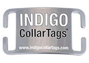 indigo dog tags