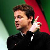 Declan Donnelly was at Crufts filming part of Push The Button
