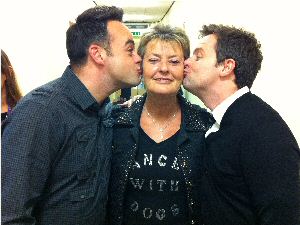 It's rumoured that Mary Ray has left Dave and run off with Ant & Dec
