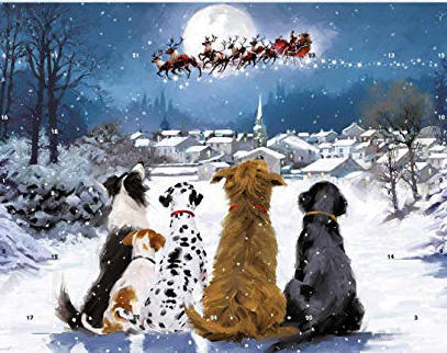 Image result for dogs night before christmas